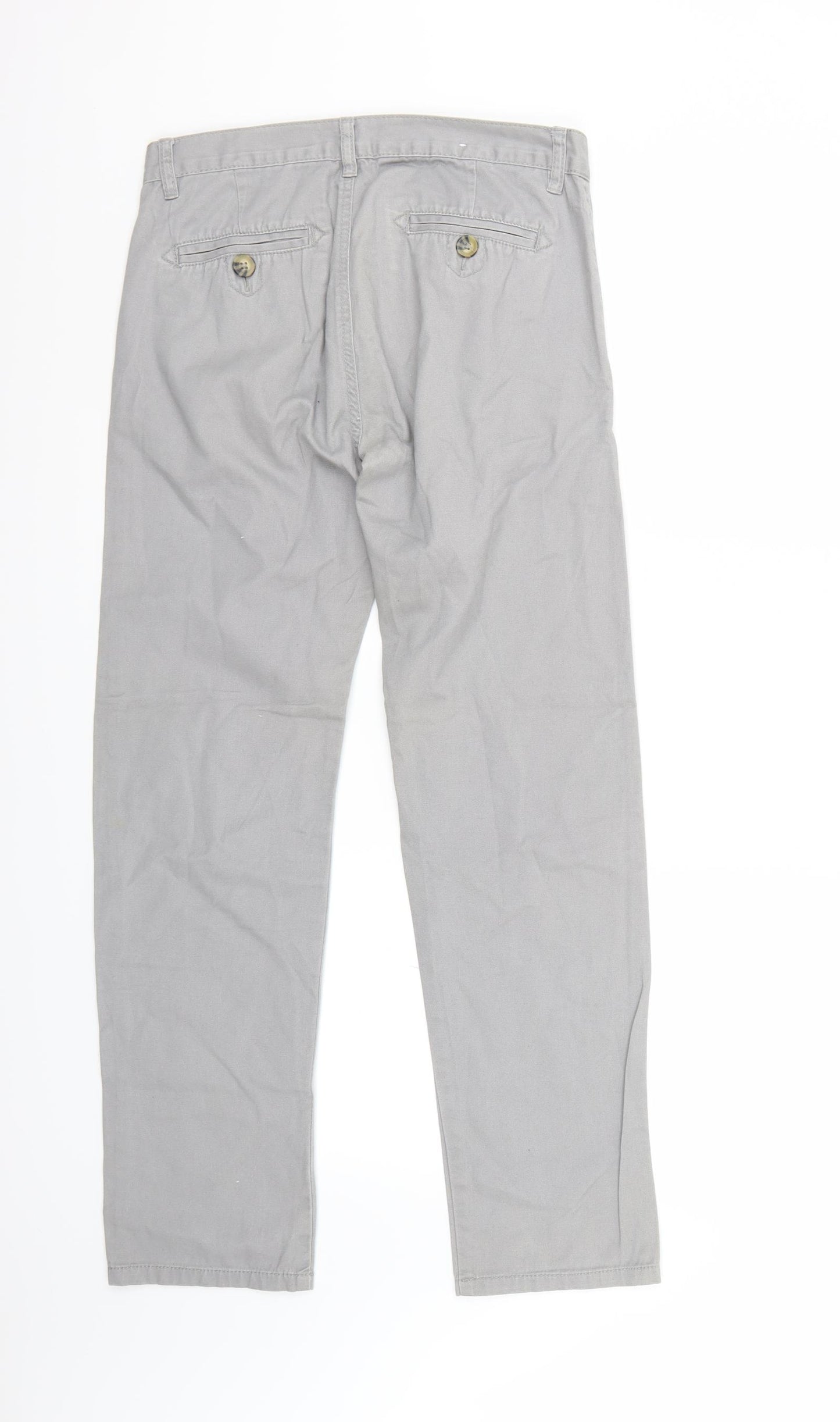 Denim & Co. Mens Grey   Straight Jeans Size 28 L30 in