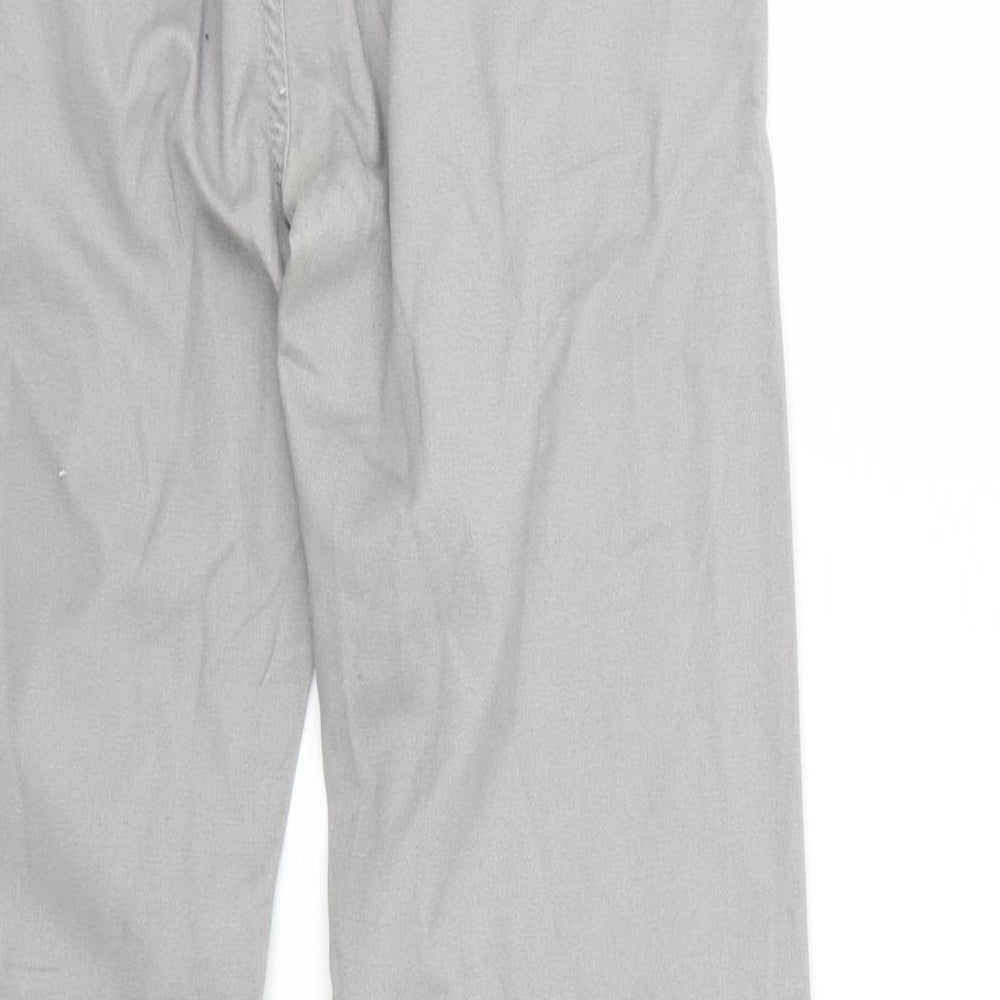Denim & Co. Mens Grey   Straight Jeans Size 28 L30 in