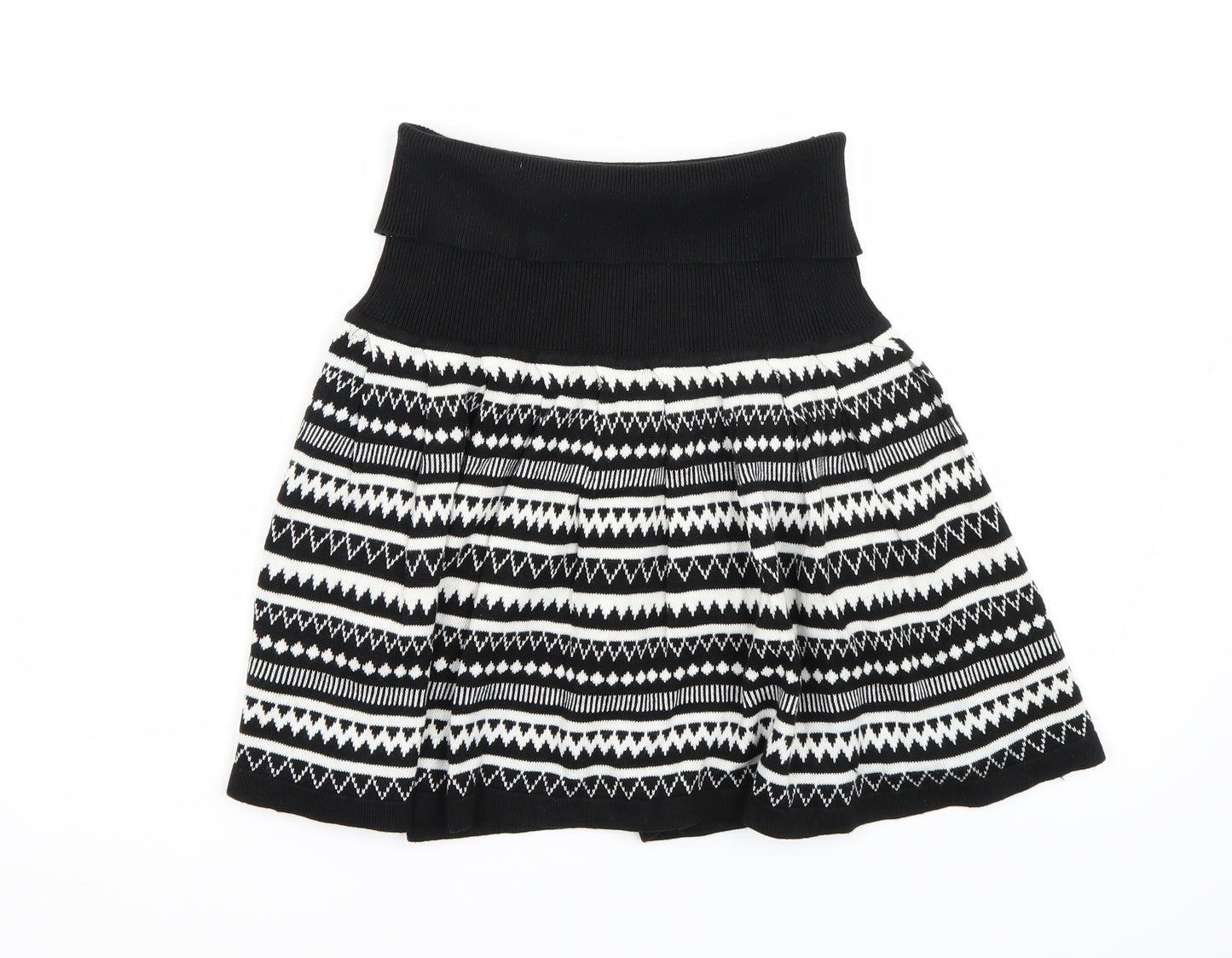 Primark Womens Black   A-Line Skirt Size 14