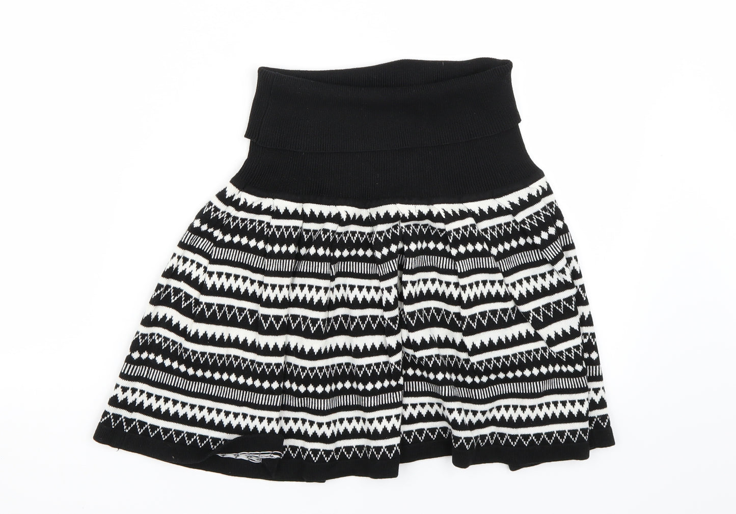 Primark Womens Black   A-Line Skirt Size 14