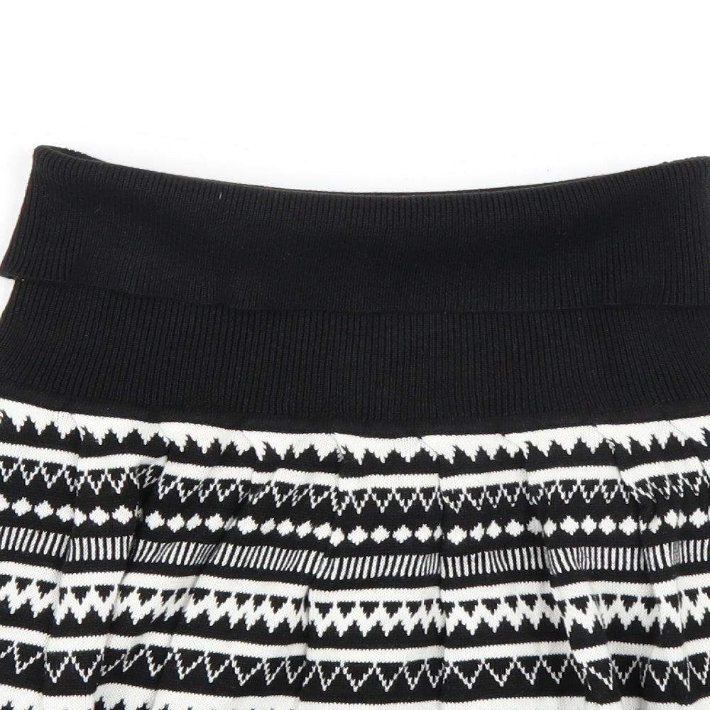Primark Womens Black   A-Line Skirt Size 14