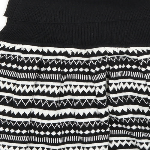 Primark Womens Black   A-Line Skirt Size 14