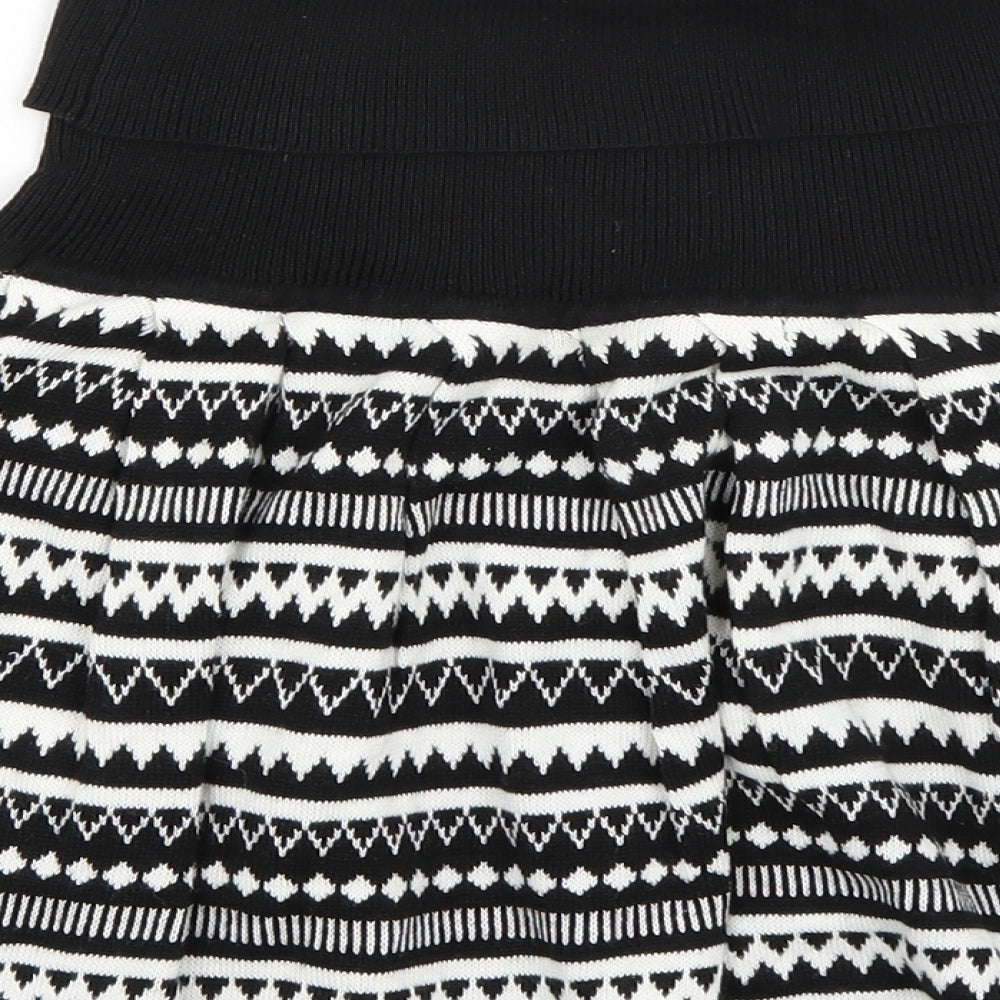 Primark Womens Black   A-Line Skirt Size 14