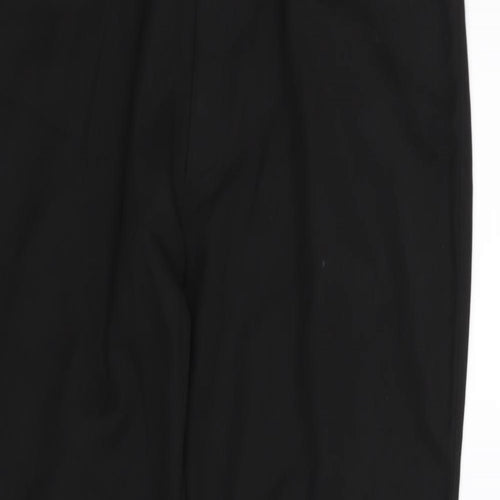 NEXT Mens Black  Rayon Trousers  Size 36 L33 in - Long leg