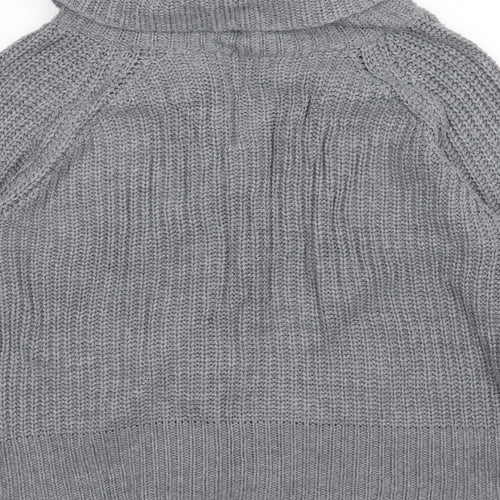 George Womens Grey  Knit Cardigan Jumper Size 16