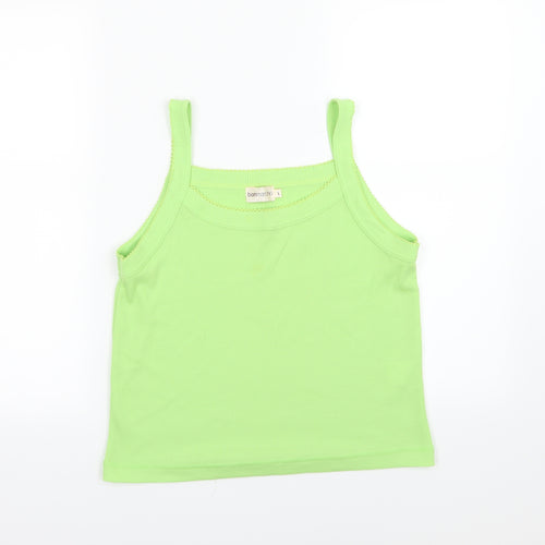 Bonmarché Womens Green  Jersey Basic Tank Size L