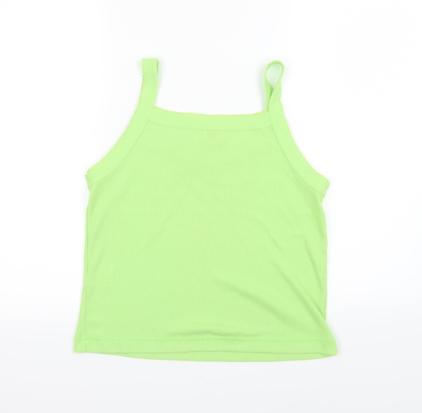 Bonmarché Womens Green  Jersey Basic Tank Size L