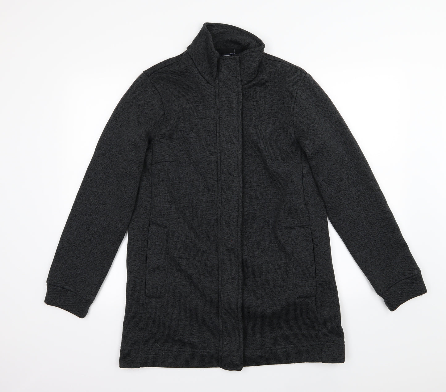 Land's End Womens Grey  Knit Jacket  Size M