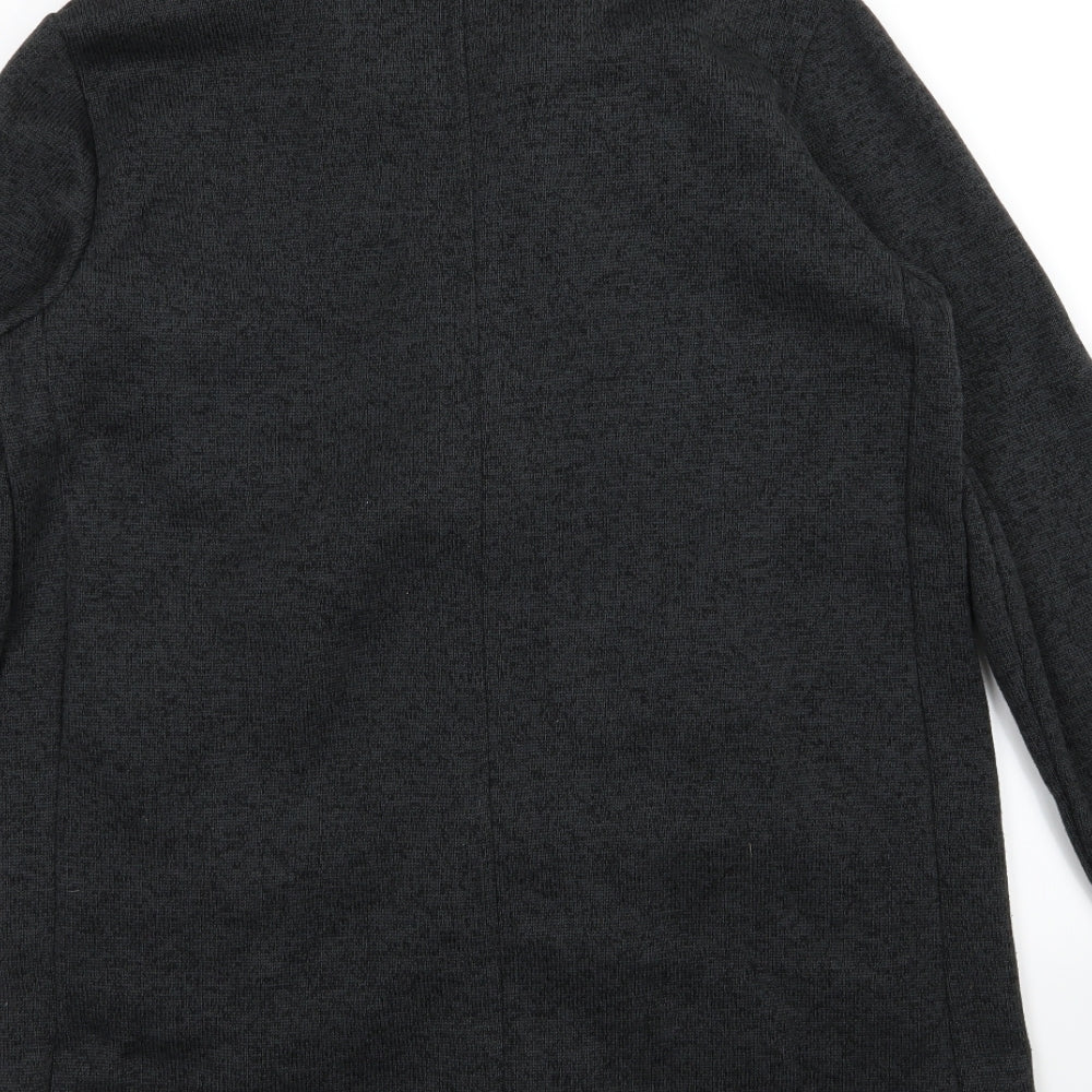 Land's End Womens Grey  Knit Jacket  Size M