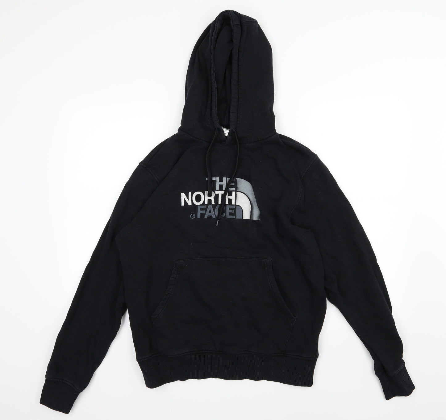 The North Face Mens Black  Jersey Pullover Hoodie Size M