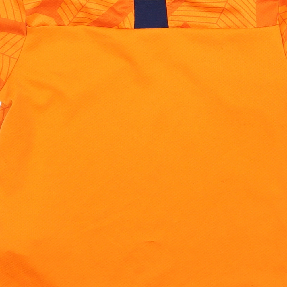 PUMA Boys Orange   Basic T-Shirt Size 7-8 Years  - Newcastle United