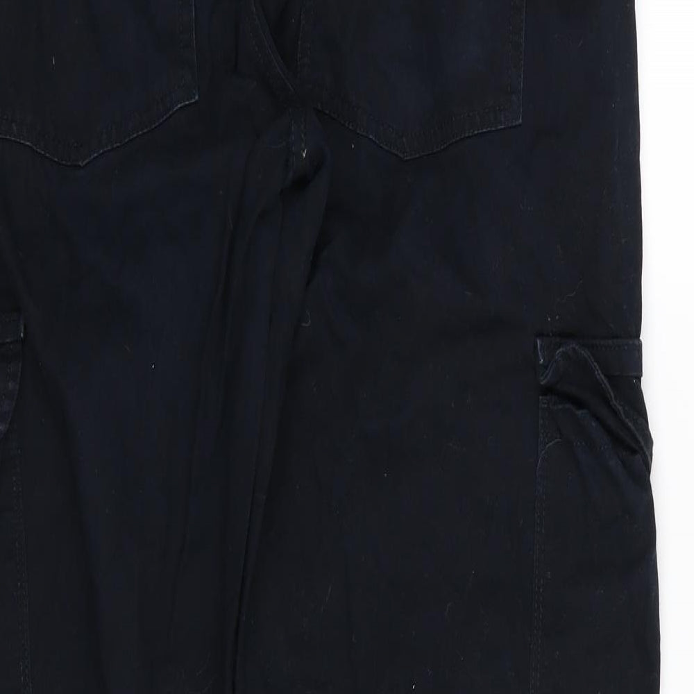 Denim & Co. Mens Blue   Cargo Trousers Size 32 L32 in