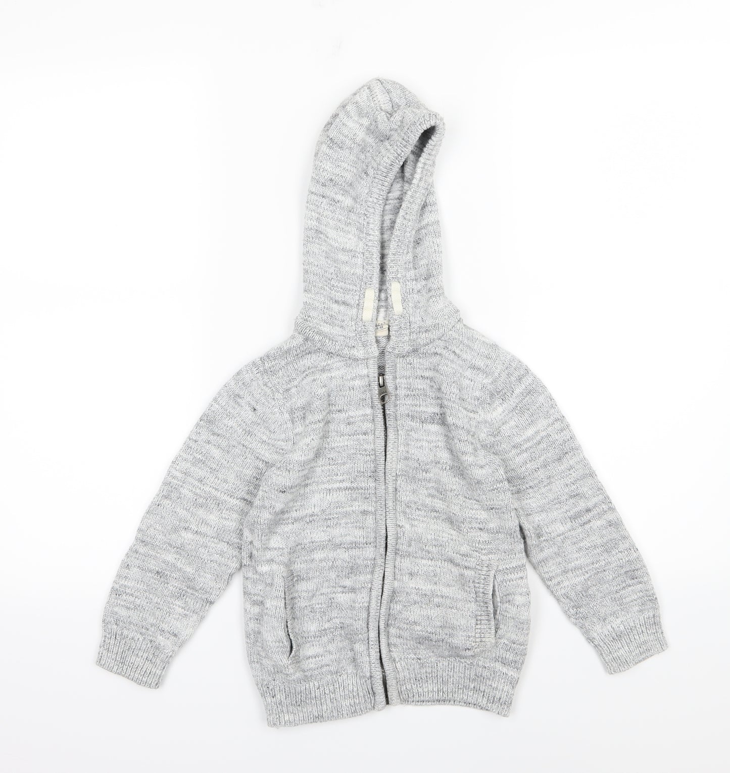 H&M Boys Grey  Knit Jacket  Size 4-5 Years