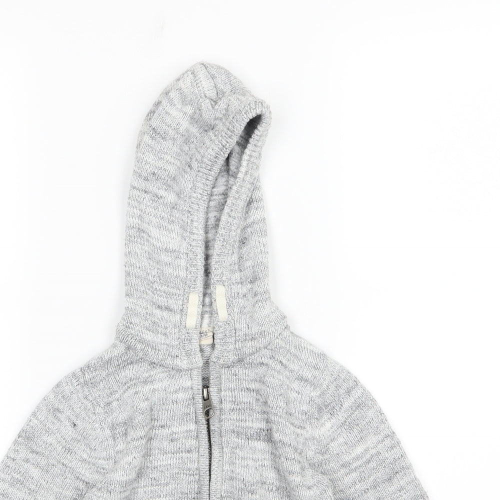 H&M Boys Grey  Knit Jacket  Size 4-5 Years