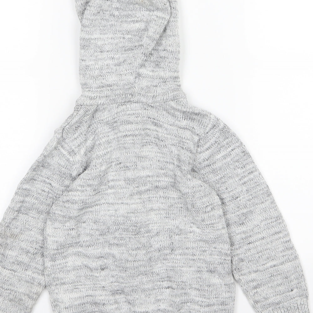 H&M Boys Grey  Knit Jacket  Size 4-5 Years