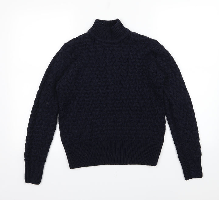 QED London Womens Blue  Knit Pullover Jumper Size S