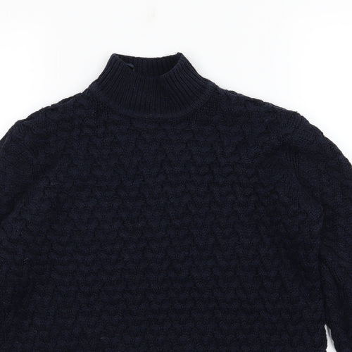 QED London Womens Blue  Knit Pullover Jumper Size S