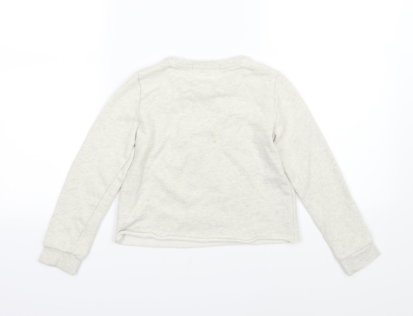 Very Girls Beige  Jersey Pullover Sweatshirt Size 5-6 Years  - Spoilt