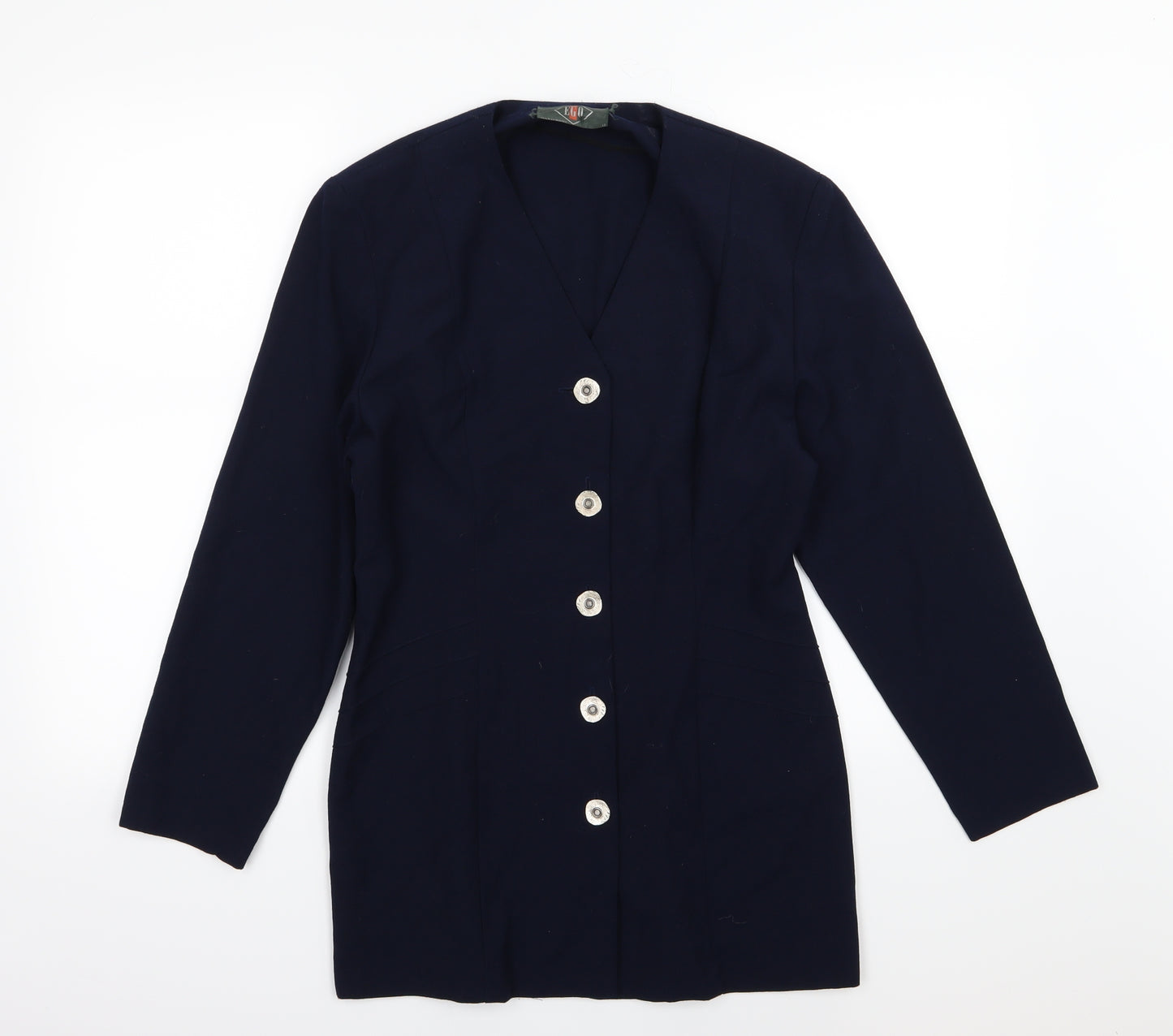 Ego Womens Blue   Jacket  Size 12