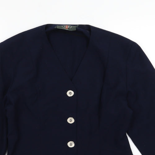 Ego Womens Blue   Jacket  Size 12