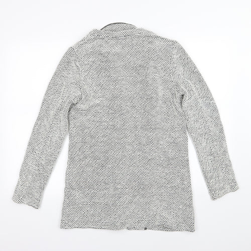 New Look Womens Grey  Knit Jacket  Size 10
