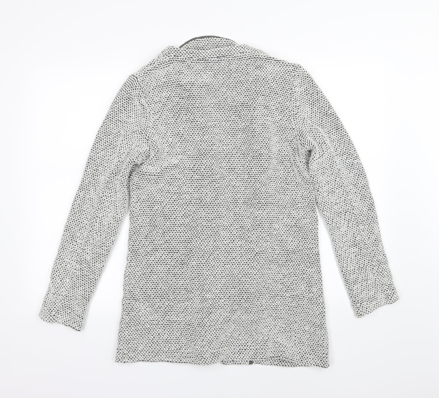 New Look Womens Grey  Knit Jacket  Size 10