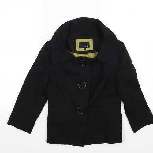 NEXT Womens Black   Jacket  Size 6