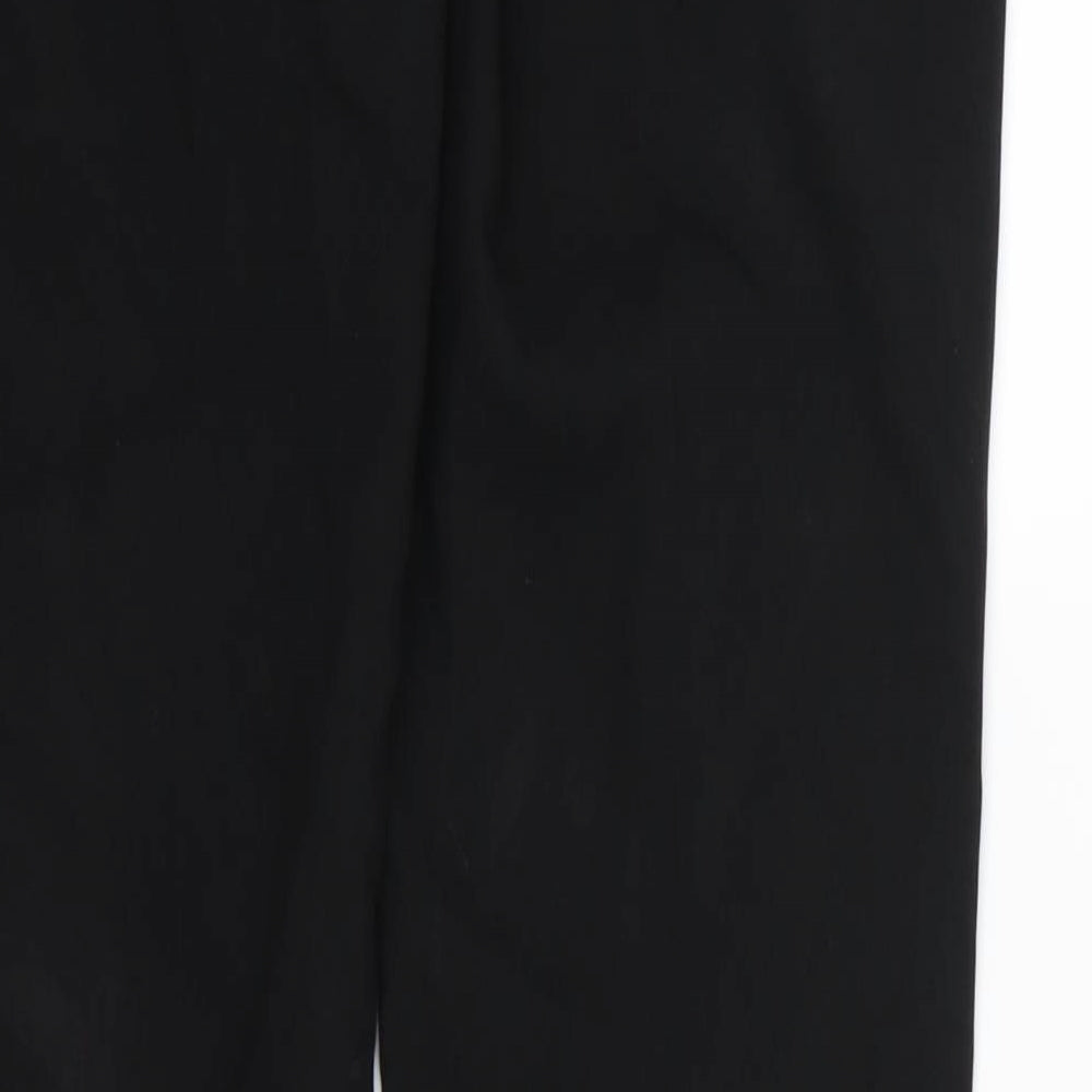 Atmosphere Womens Black  Rayon Trousers  Size 8 L31 in