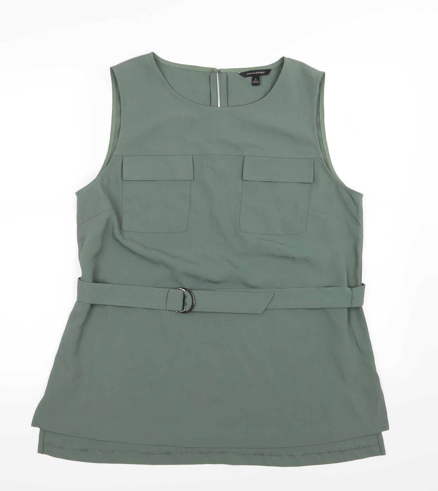 Banana Republic Womens Green   Basic Blouse Size L