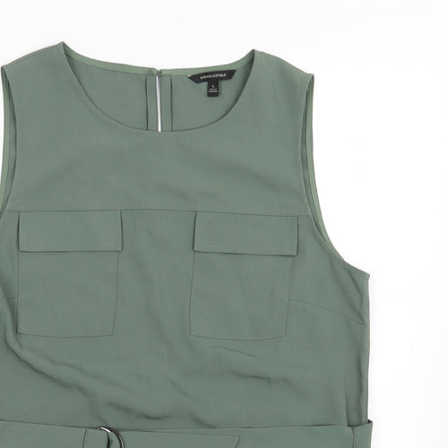 Banana Republic Womens Green   Basic Blouse Size L