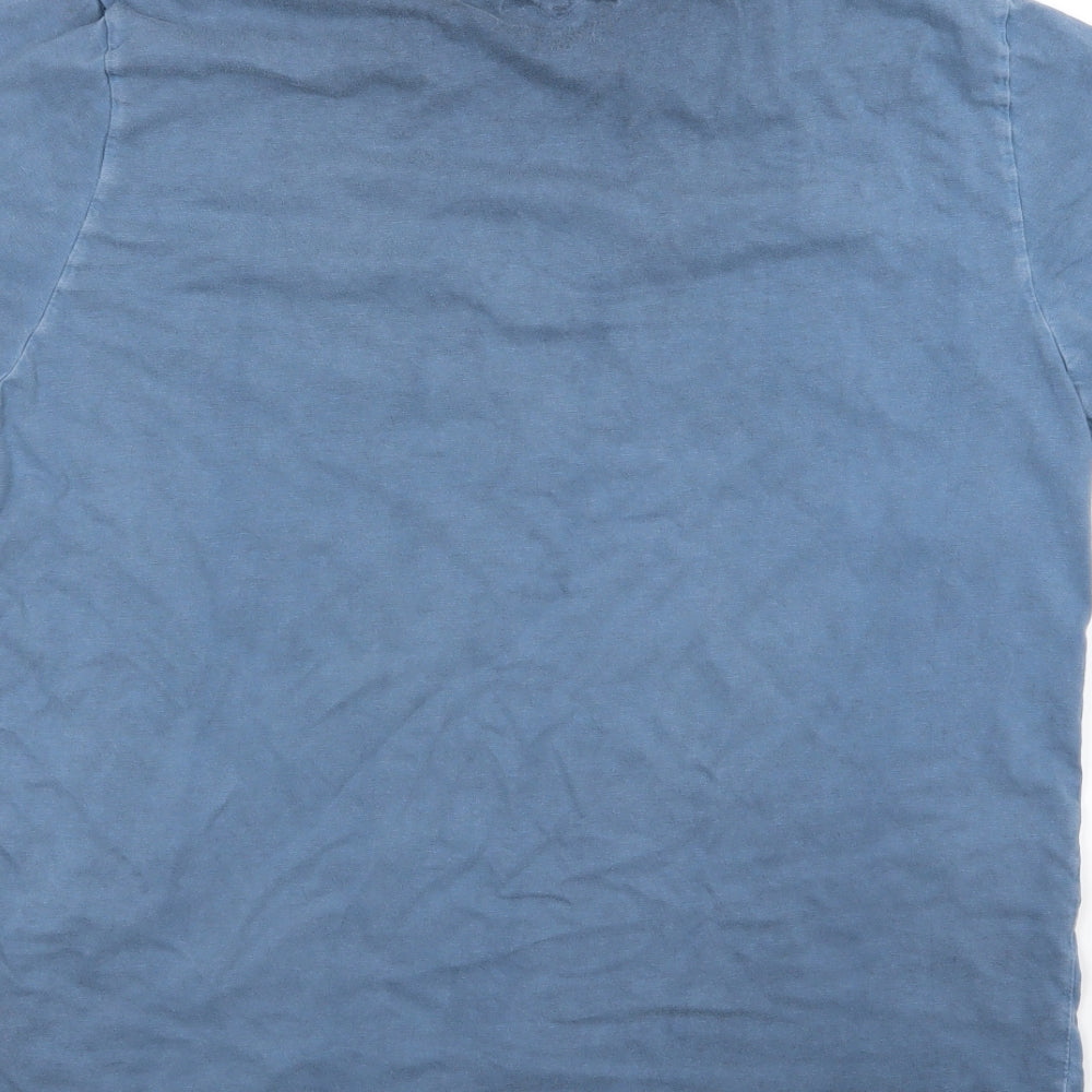 Matalan Mens Blue  Jersey  T-Shirt Size L  - Batman superman