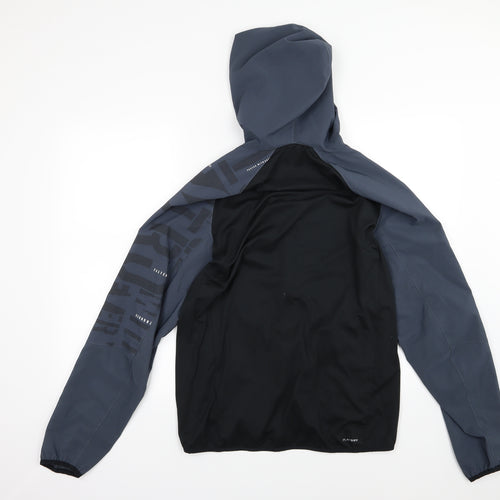 Reebok Mens Blue   Full Zip Hoodie Size M