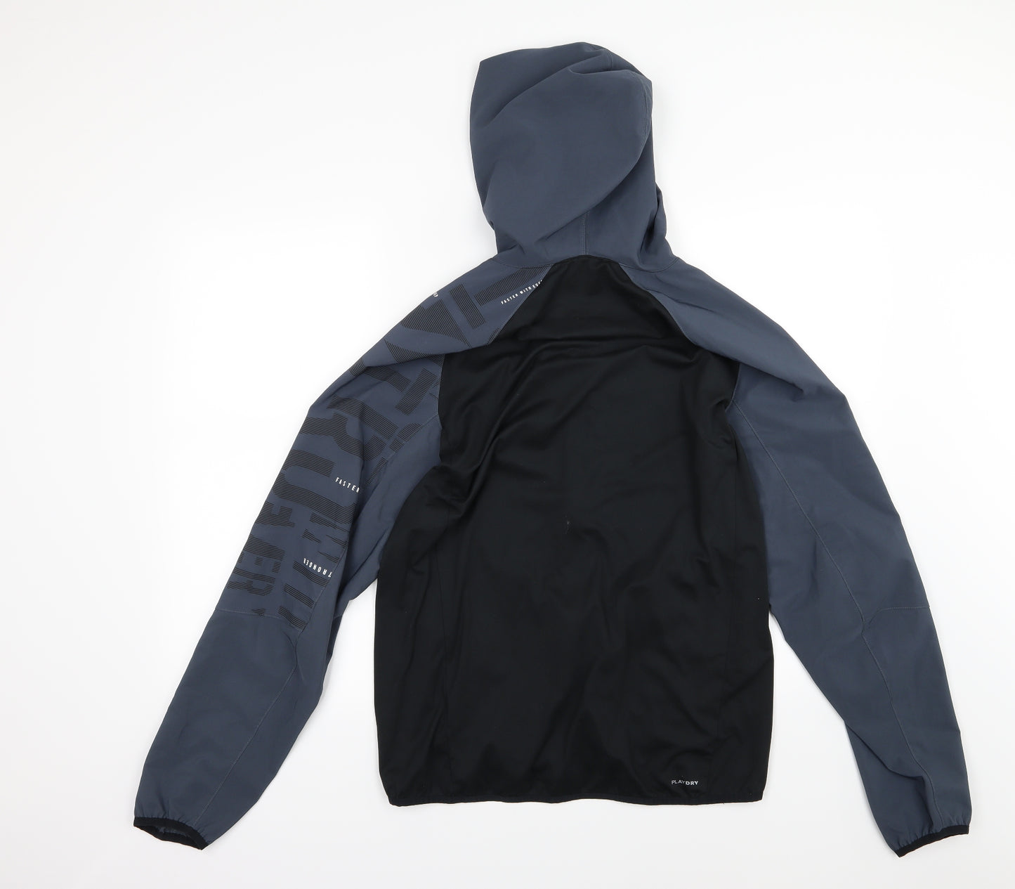 Reebok Mens Blue   Full Zip Hoodie Size M