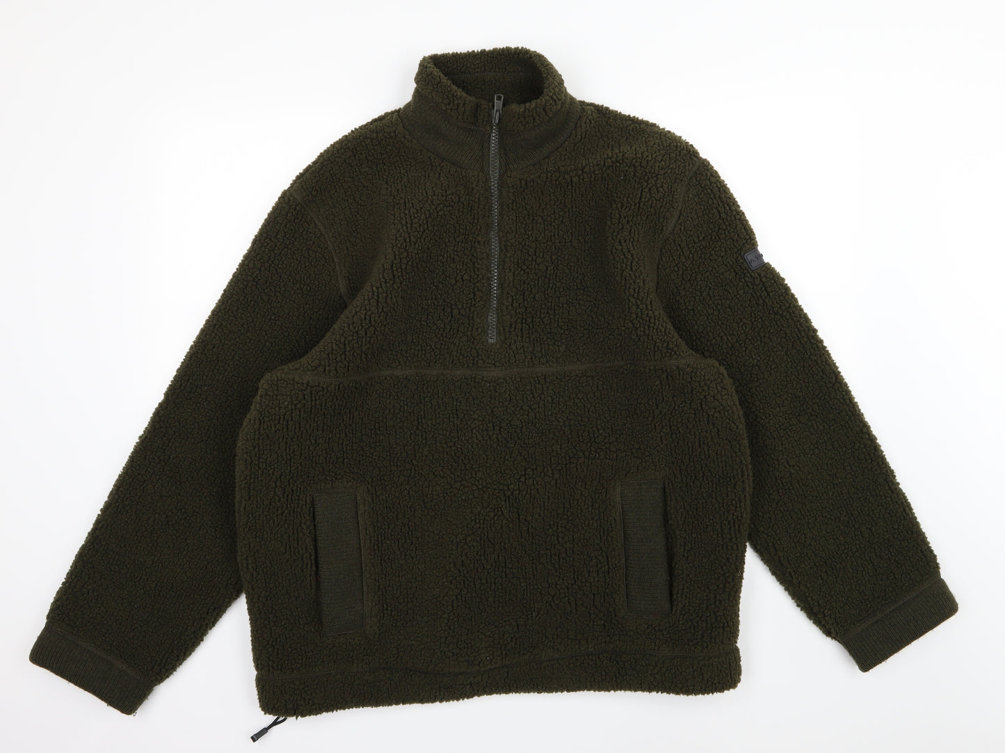 Atlantic Terrain Mens Green  Fleece Jacket  Size L