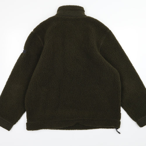 Atlantic Terrain Mens Green  Fleece Jacket  Size L