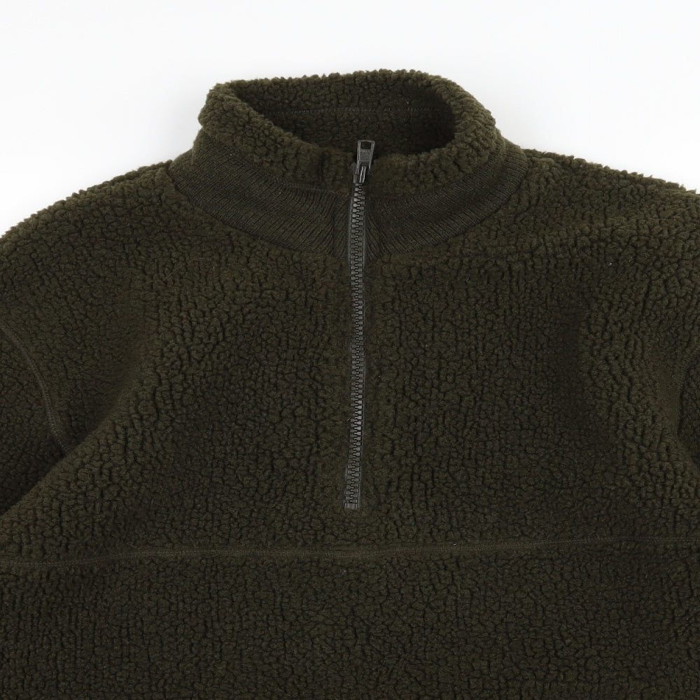 Atlantic Terrain Mens Green  Fleece Jacket  Size L