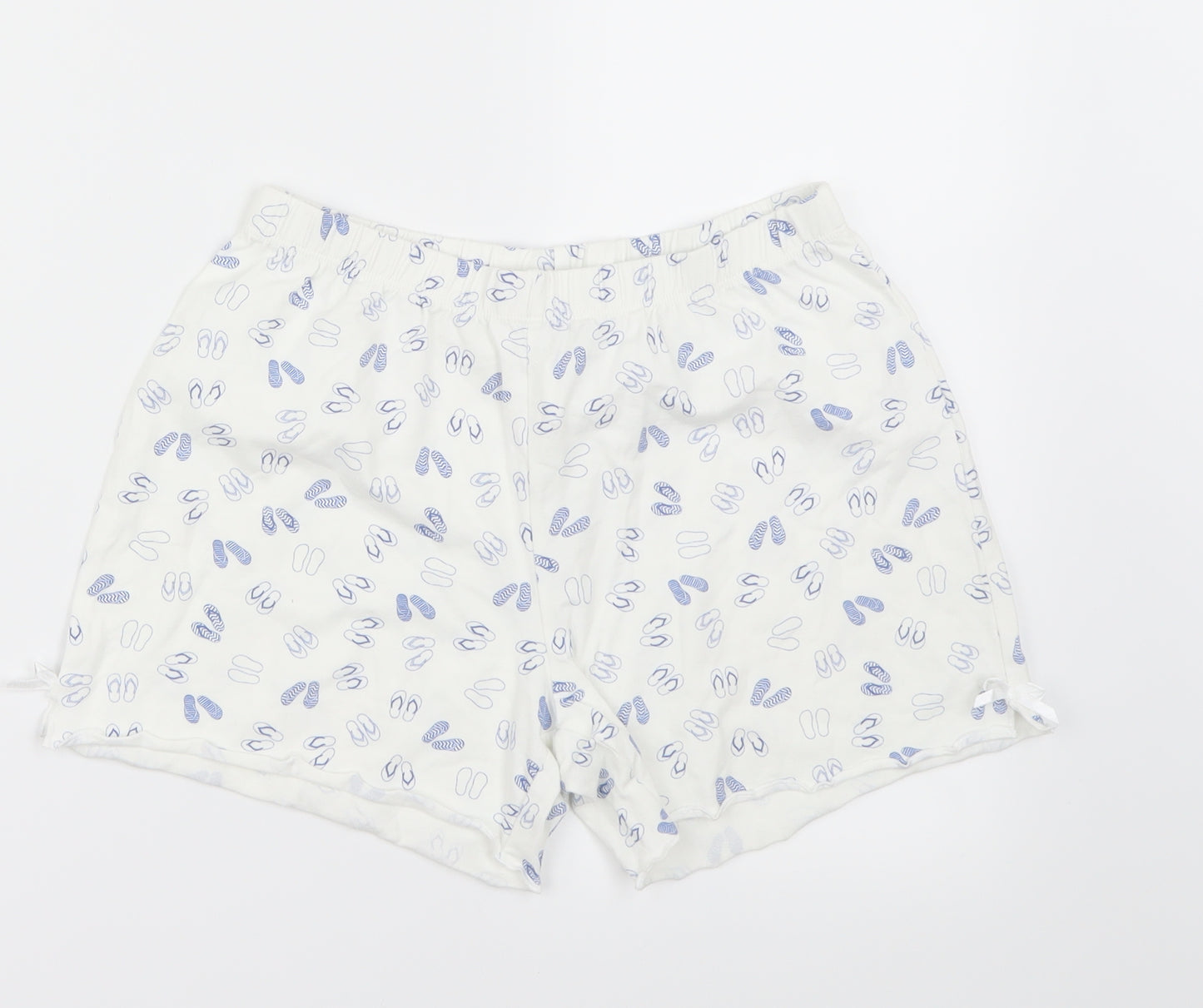 Miniman Girls White   Sweat Shorts Size 12 Years