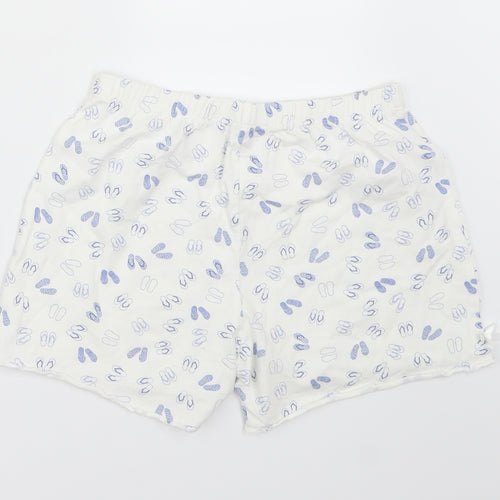 Miniman Girls White   Sweat Shorts Size 12 Years