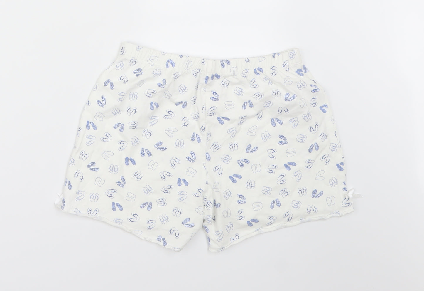 Miniman Girls White   Sweat Shorts Size 12 Years