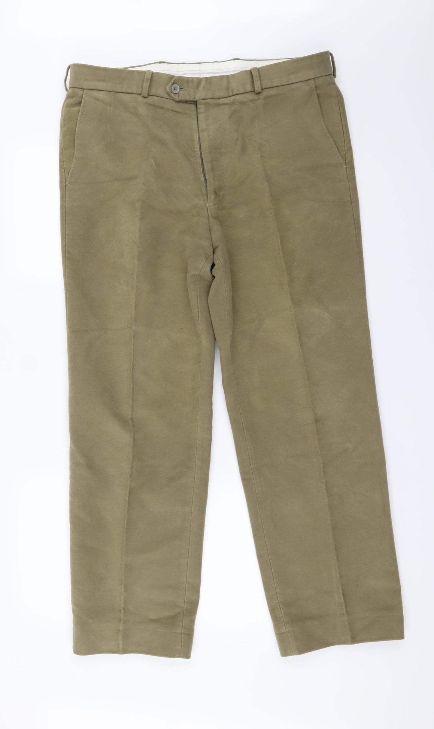 Brook Taverner Mens Brown   Trousers  Size 38 L29 in
