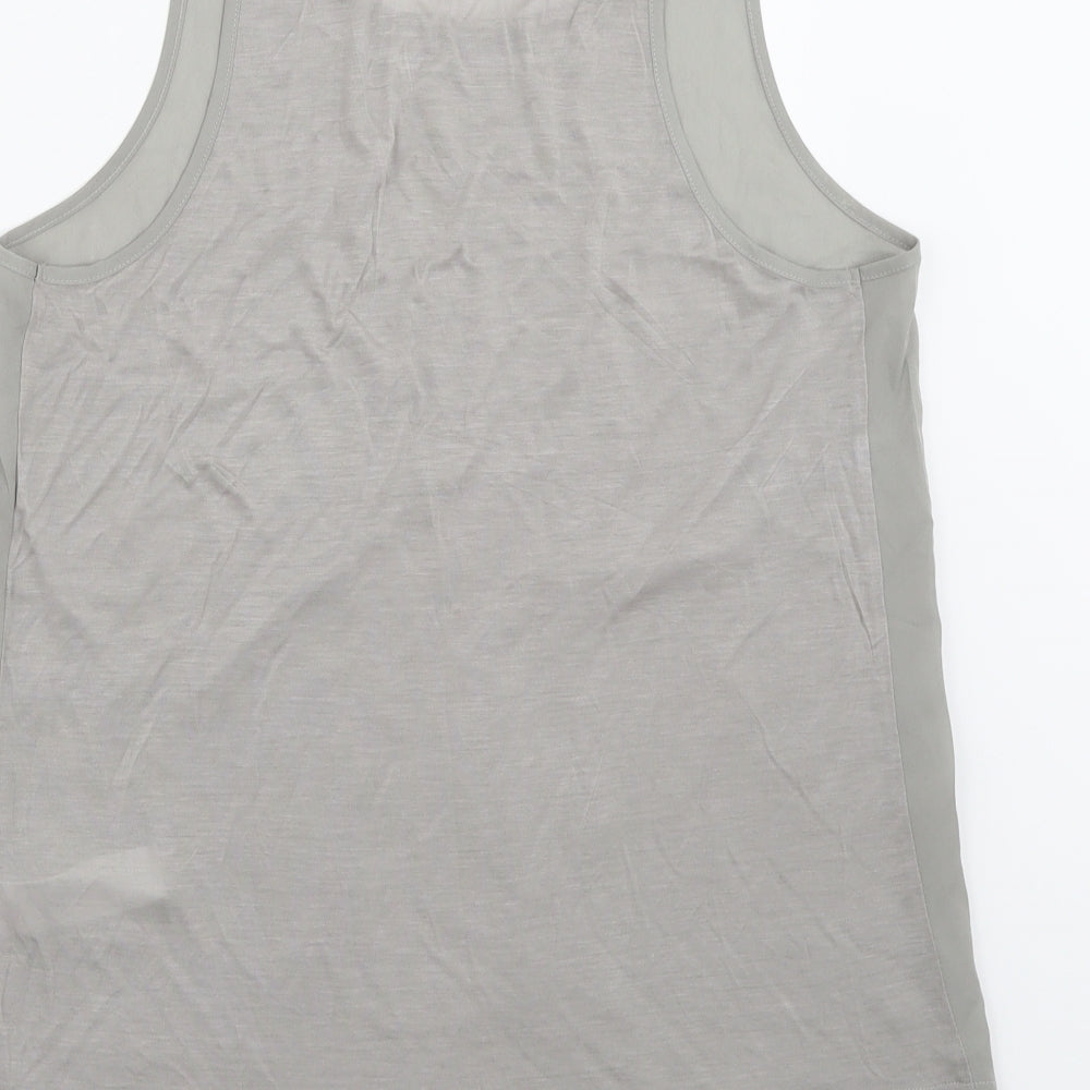 French Connection Womens Grey   Basic Tank Size M