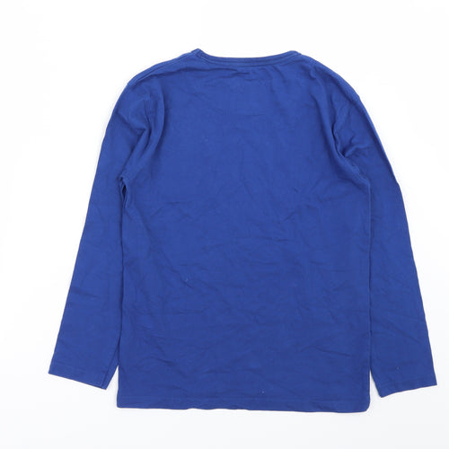 John Lewis  Boys Blue   Basic T-Shirt Size 12 Years