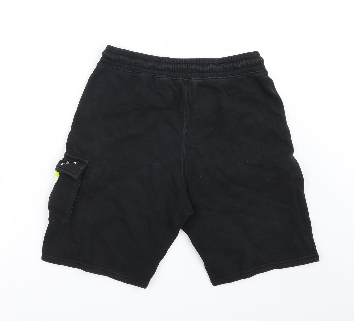 H&M Boys Black   Sweat Shorts Size 12-13 Years