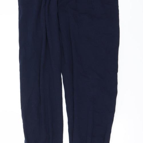 Hawiton Womens Blue   Jogger Trousers Size M L25 in