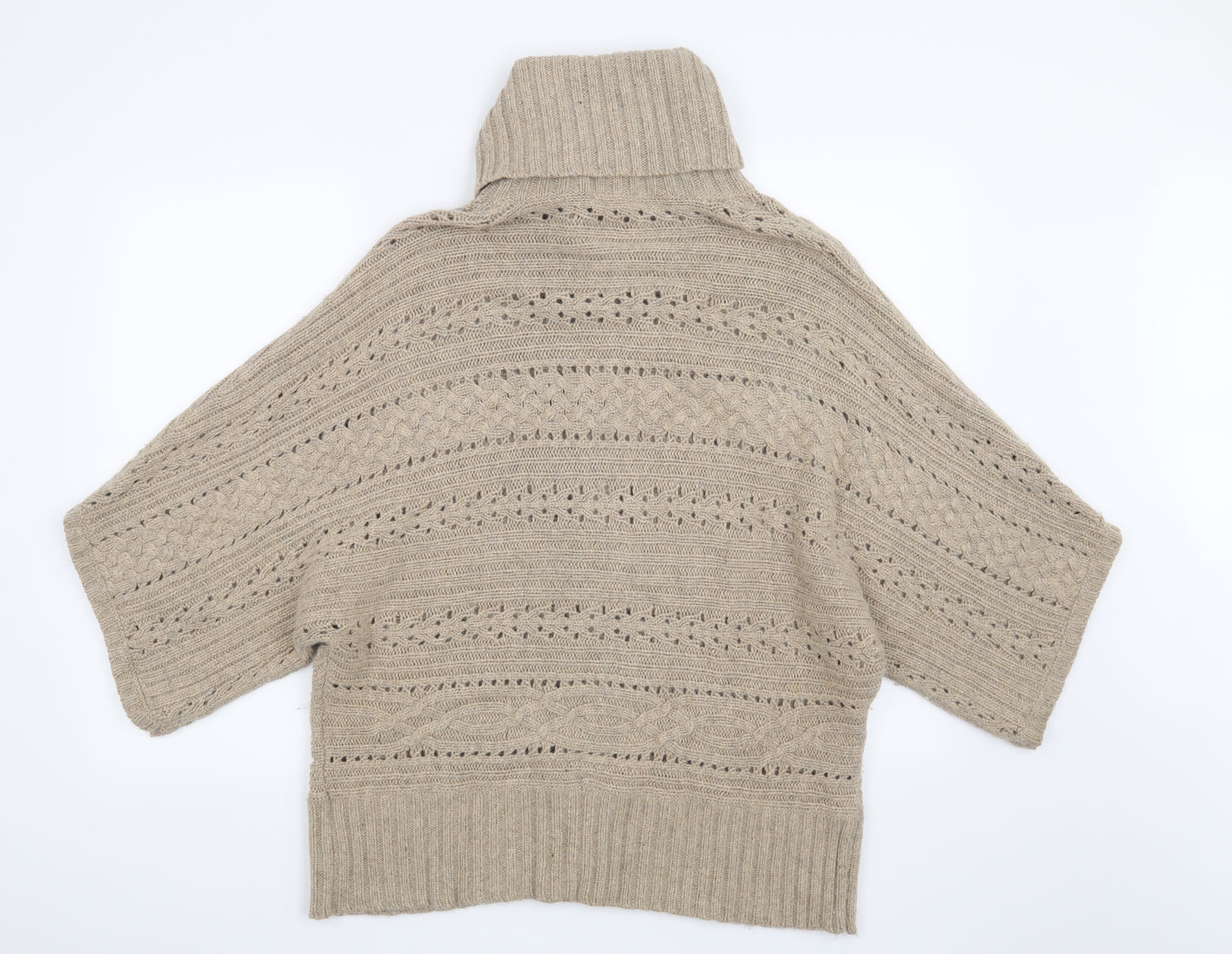 Marks and Spencer Womens Beige   Cardigan Jumper Size 18