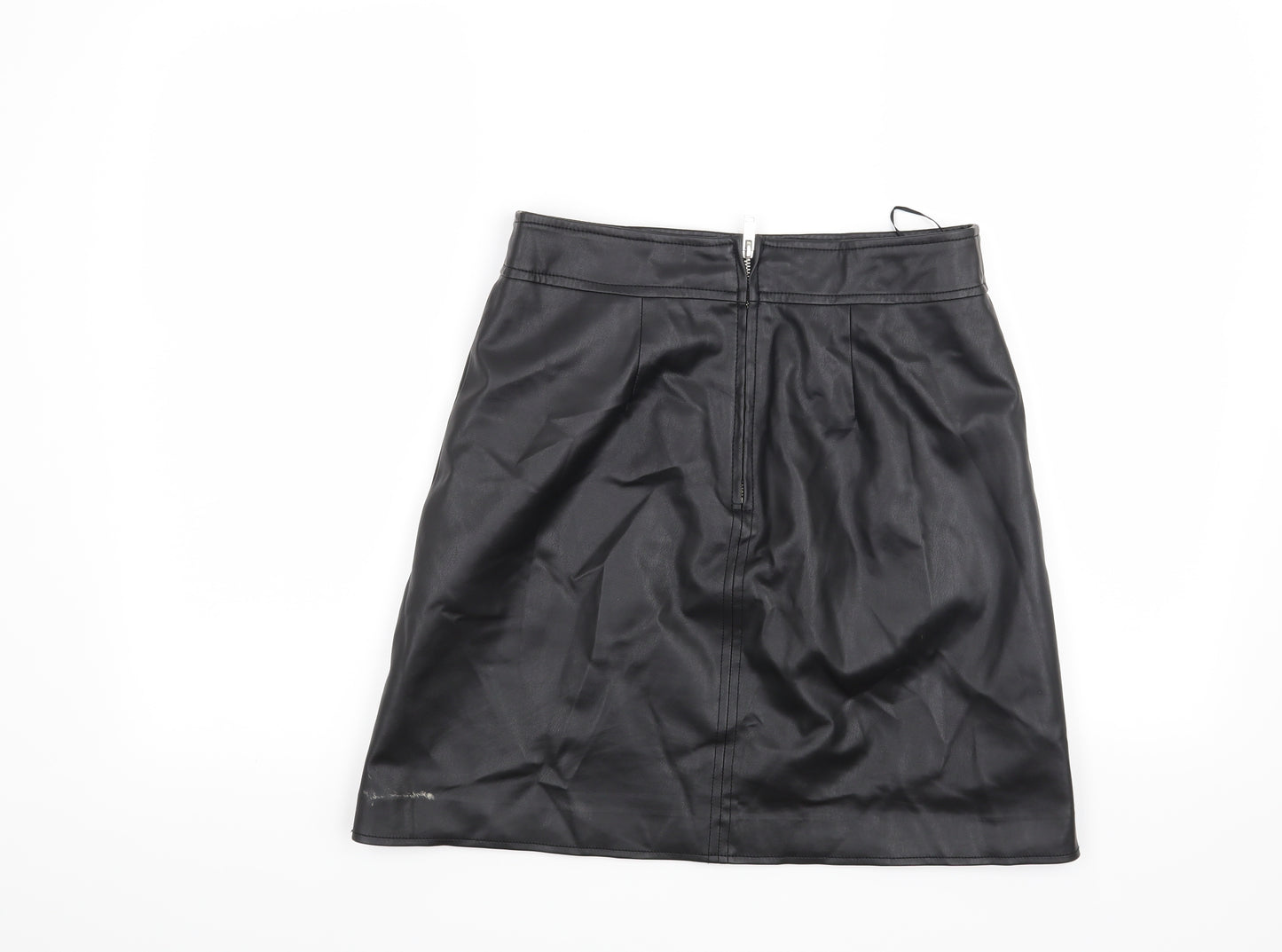 Warehouse Womens Black   Mini Skirt Size 10