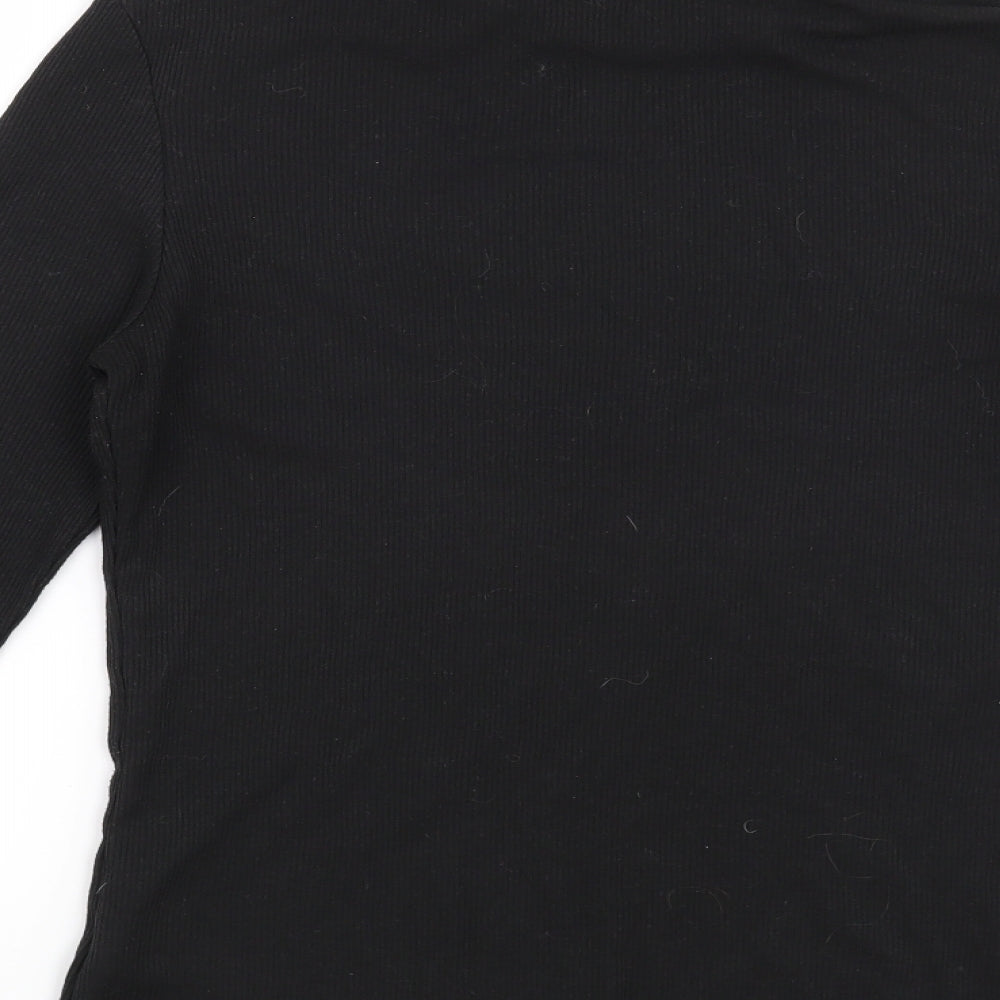 New Look Womens Black   Basic Blouse Size 14