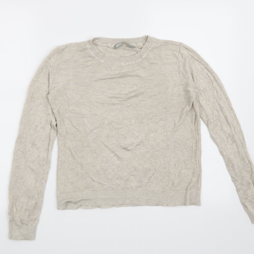 ASOS Womens Beige   Pullover Jumper Size 8