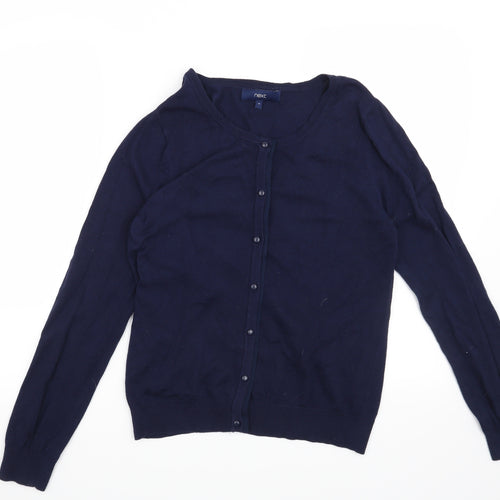 NEXT Womens Blue   Cardigan Jumper Size 10