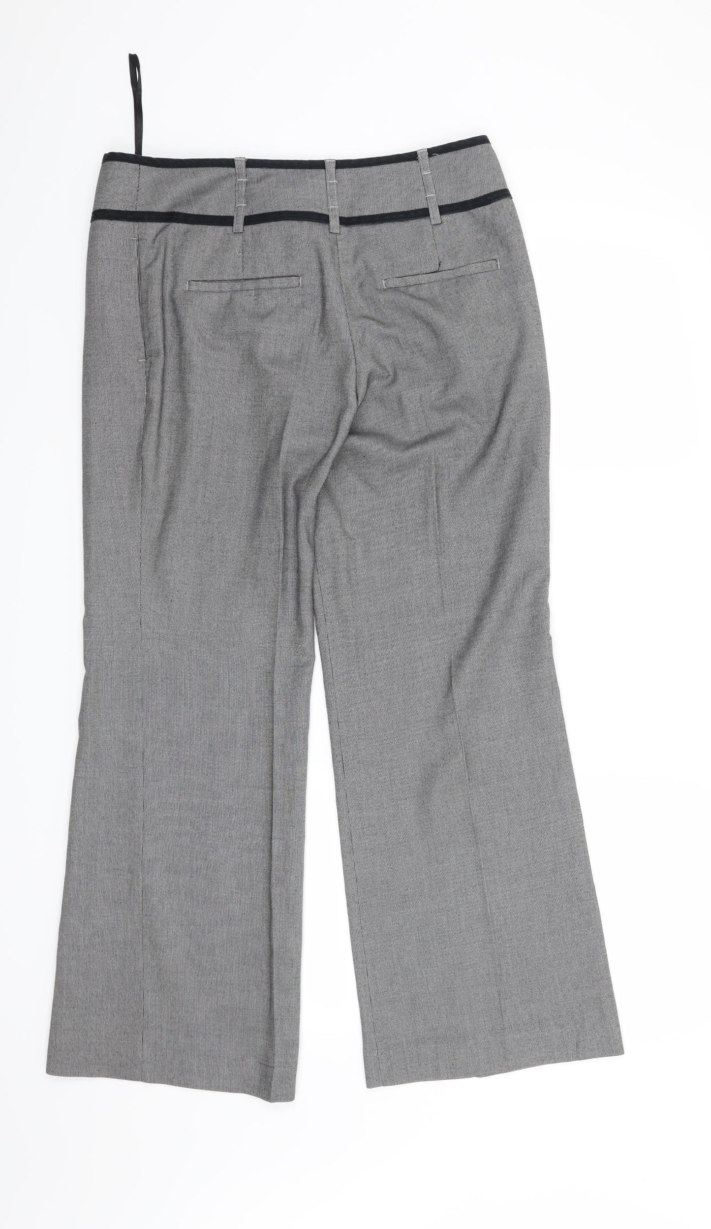 NEXT Womens Grey   Trousers  Size 10 L29 in